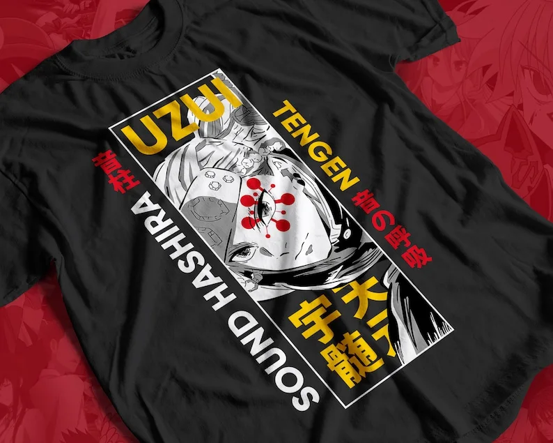 Hashira Uzui Anime T-shirt Unisex, Demon  Manga  Lovers Shirt, Graphic  Anime Tee