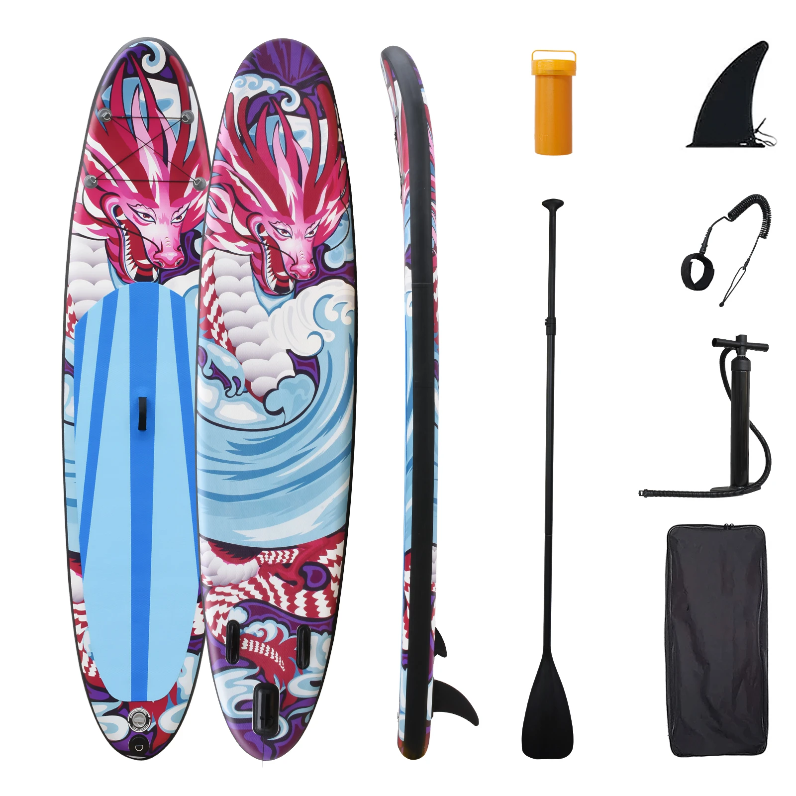 Water sports Inflatable surfboard SUP Board Stand-up paddle board Racing sup Paddle board PVC inflatable paddle board