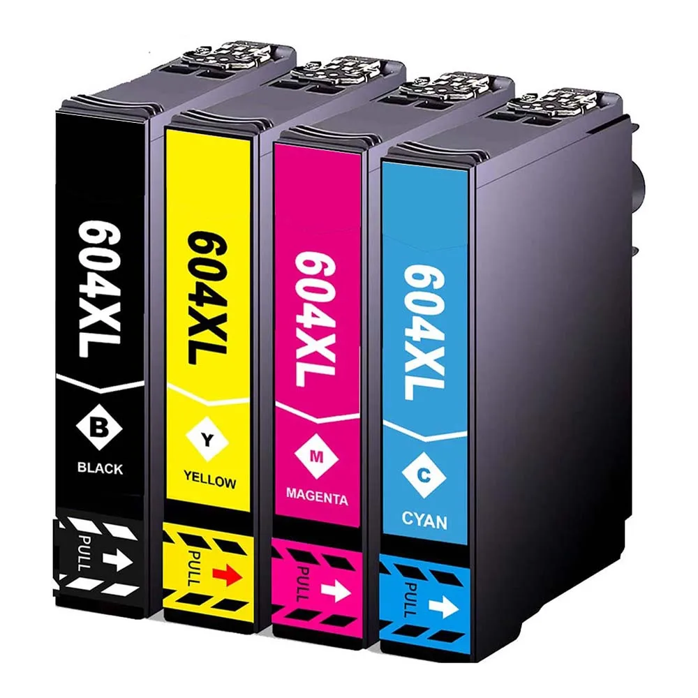 Cartucce Di Inchiostro 604Xl Compatibili Con Epson Expression Home Xp-2200 Xp-3200 Xp3205 Xp-4200 Xp-4205 Wf-2910 Wf-2930 Wf2935 Wf-2950