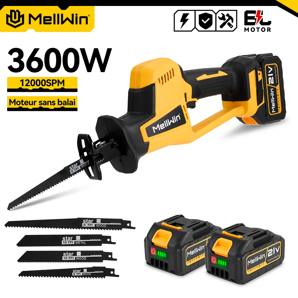 3600W Électrique Scie-Sabre Scie Égoïne Tigre à Main Scie