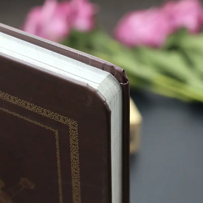 Retro creative student diary book Dunhuang illustration notebook full-color page hand ledger notepad notebook planner  journal