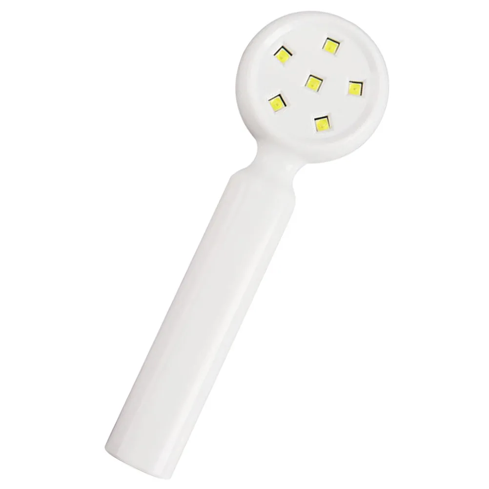 가벼운 휴대용 UV LED 네일 램프, 컴팩트 젤 폴리쉬 건조기, 피부에 안전한 모든 젤 타입, 매니큐어 네일 아트 램프