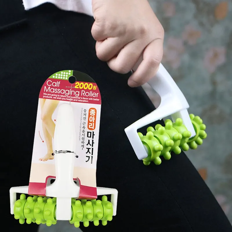 Handle8RollerBallMassagerSlimmingLegShapelyFootCalfArmWaist