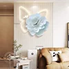 Modern Creative Butterfly Digital Wall Clocks Luxury Dining Room Decor Wall Clock Living Room Decoration Led Luminous Wall Clock 4