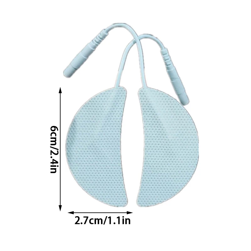 2/8/10PC Silicone Gel Electrode Pad ForTen Acupuncture Physiotherapy Machine Ems Nerve Muscle Stimulator Slimming Massager Patch