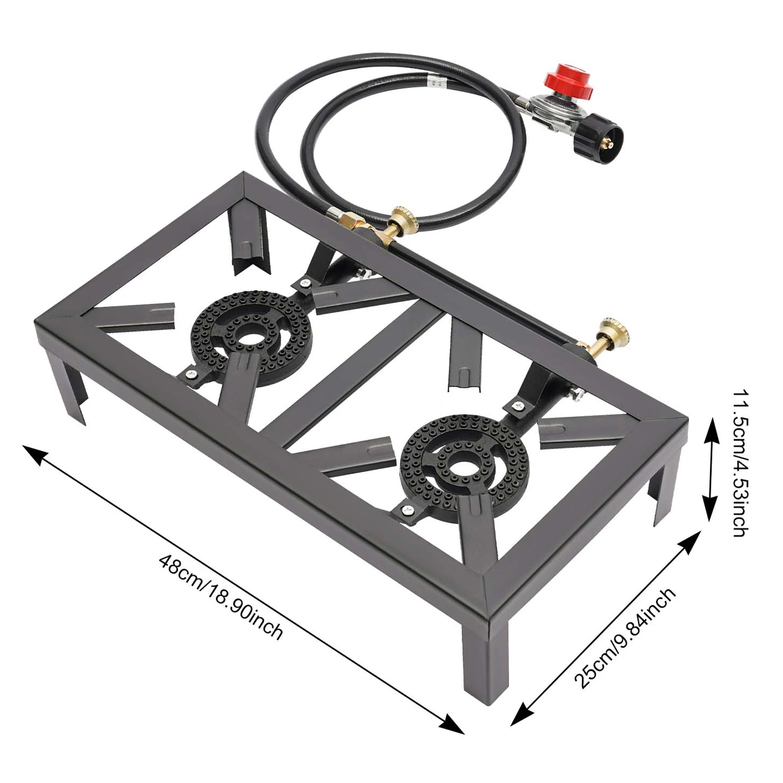 Double Burner Gas Stove 5