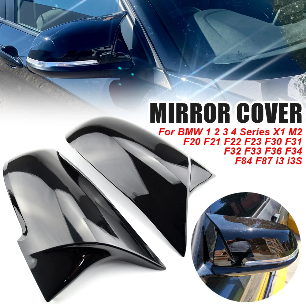 

For BMW 1 2 3 4 X M i3 Series F20 F21 F22 F23 F30 F31 GT F34 F32 F33 F36 X1 E84 M2 Carbon Fiber Car Rearview Mirror Cover Cap