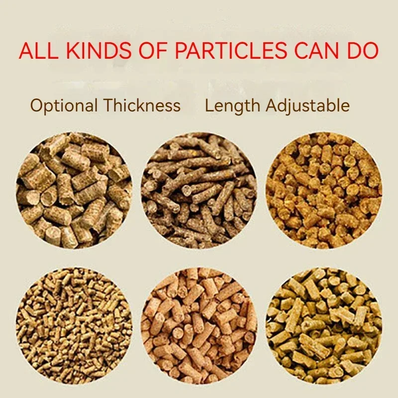 Fully Automatic Feed Pellet Machine Wet And Dry Dual Use Breeding Of Chickens Ducks Fish Pig Cows Sheep Etc Household Granulator