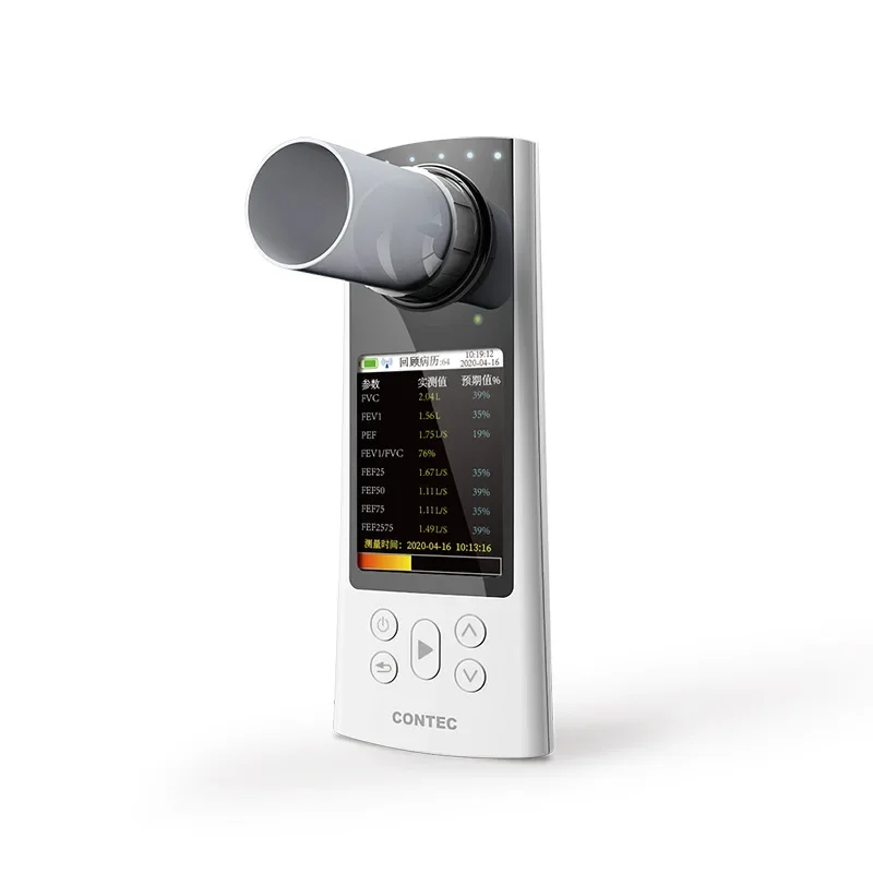 

Electronic Spirometer Handheld Lung Function Meter Lung Capacity Tester Foreign Trade Factory Wholesale