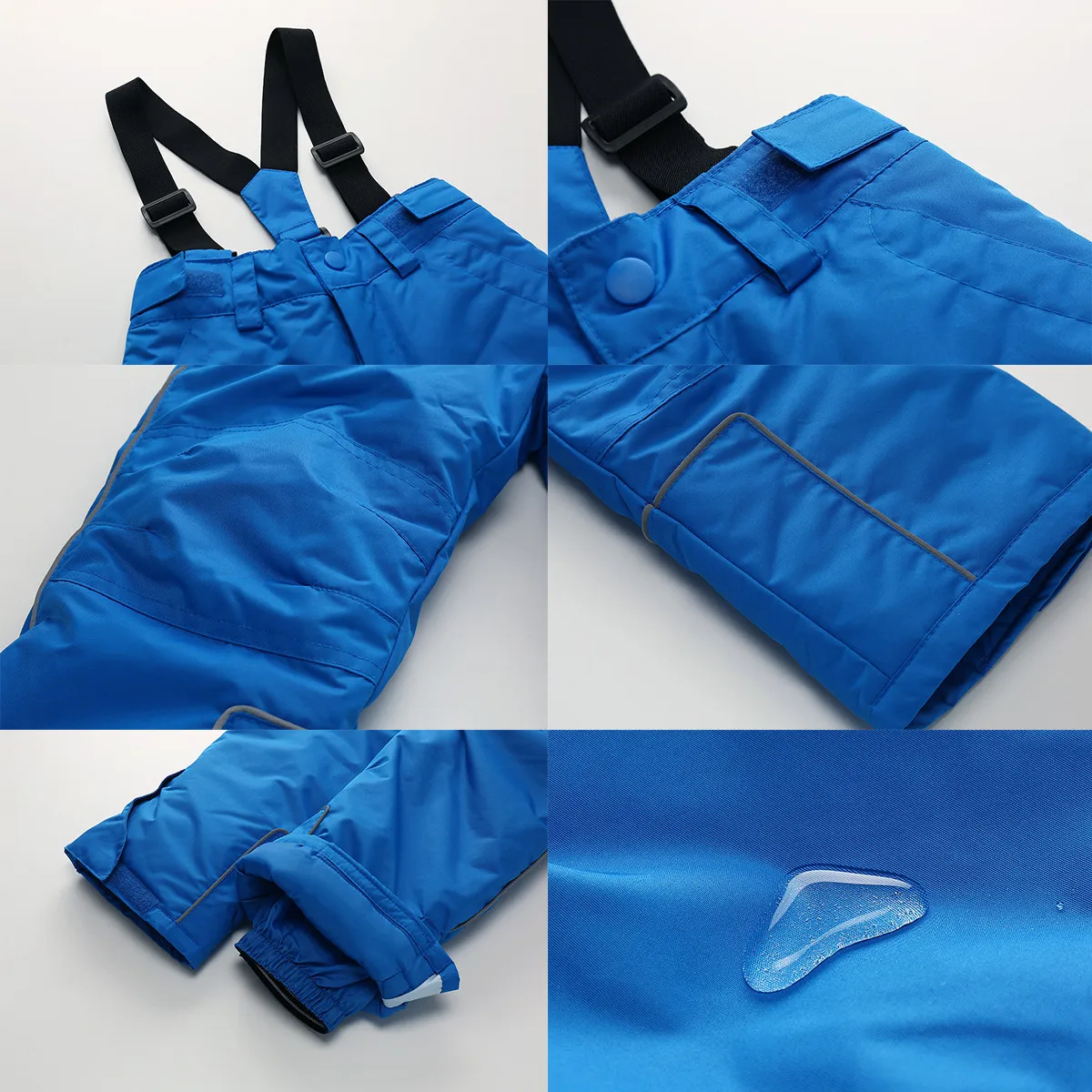 HONEYKING Kids Ski Pants Winter Outdoor Waterproof Warm Ski