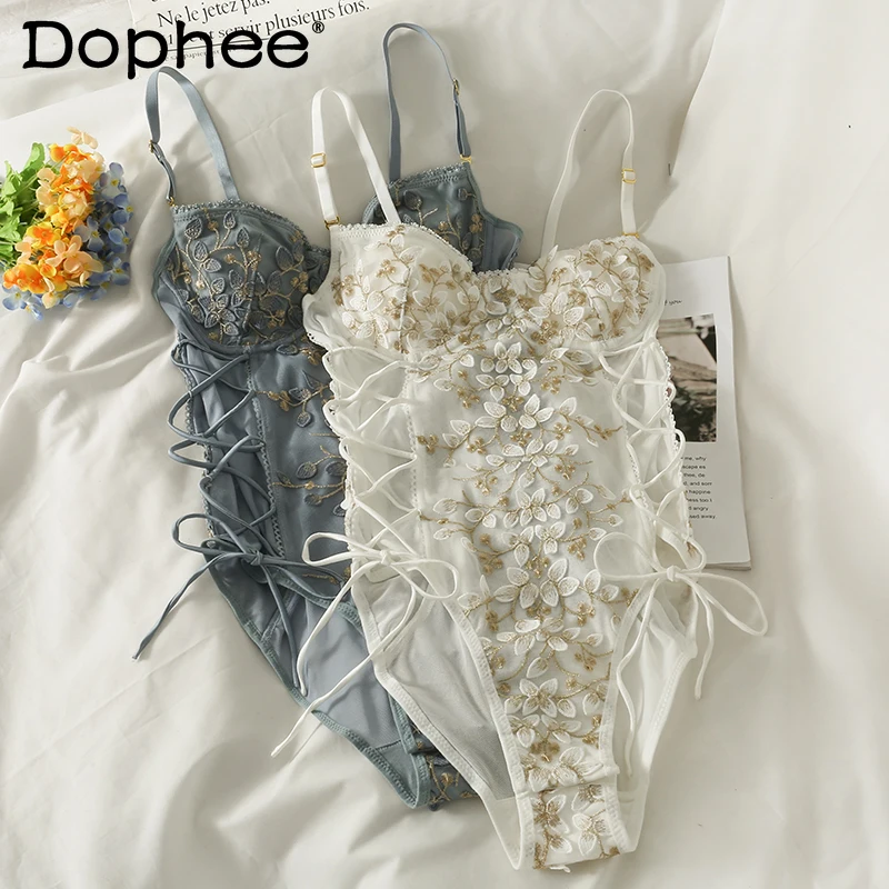 Модный яркий Шелковый комбинезон с блестками сексуальное нижнее белье на