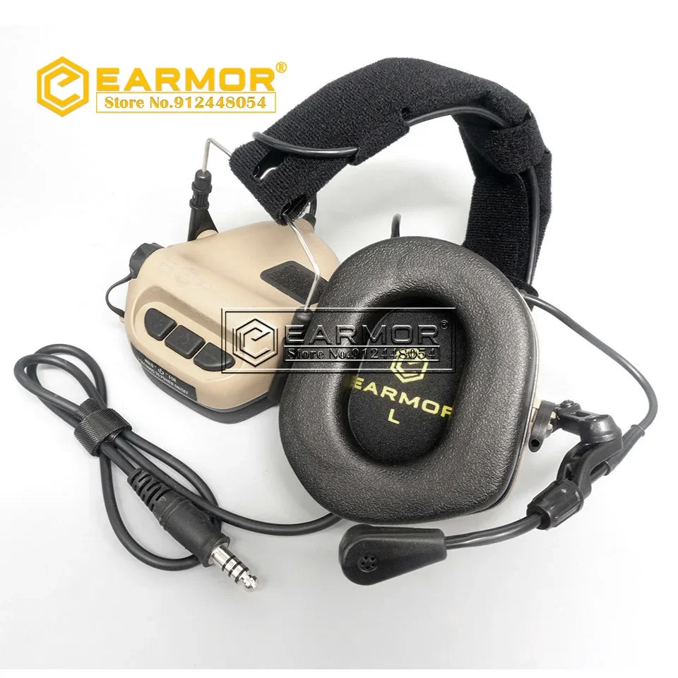 EARMOR M32 MOD4 IPSC Shooting Headset Hearing Protection Airsoft
