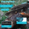 Koopa Tool 6-inch mini brushless electric chain saw, safety lock & automatic oiling system for wood cutting/branch pruning 5