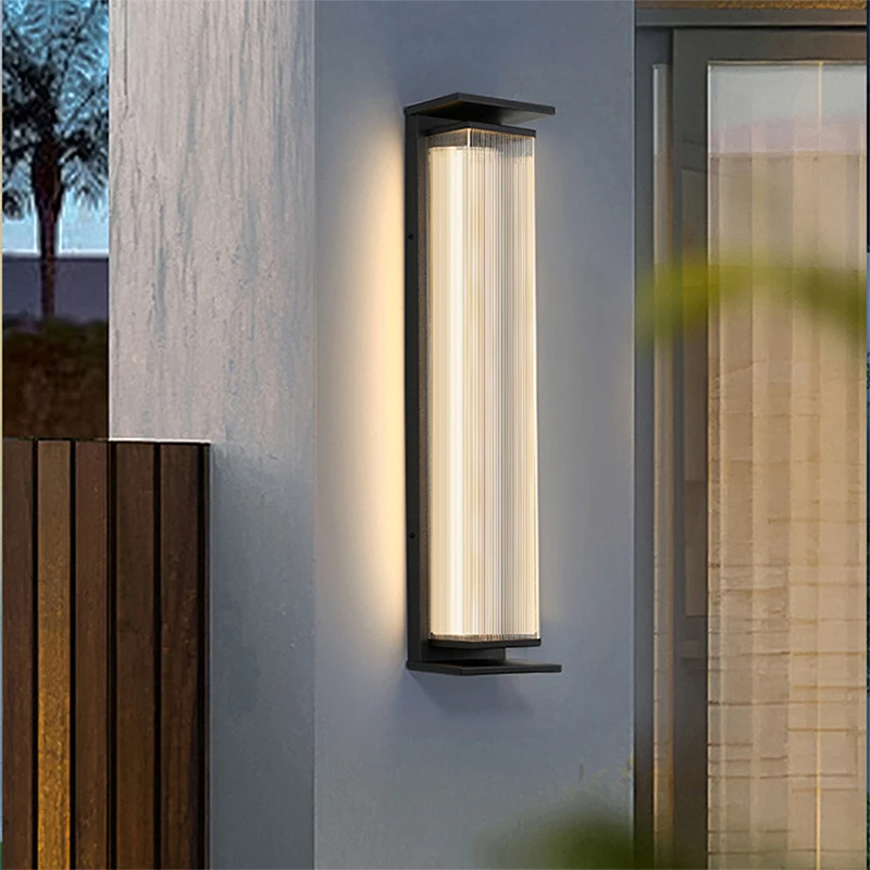 

OUFULA Contemporary LED Outdoor Wall Lamps Electric Simplicity Waterproof Balcony Hallway Courtyard Villa Gate Hotel