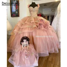blush pink quinceanera dresses – Compra blush pink quinceanera dresses con  envío gratis en AliExpress version