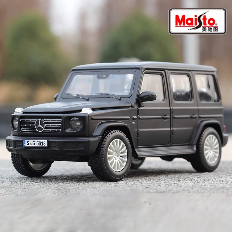 Maisto 1:24 mercedes-benz g-class G500 SUV modelo de coche de
