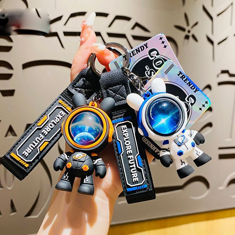 男の子と女の子のためのウサギの形をしたキーホルダー,宇宙飛行士の形