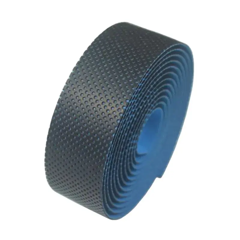 

PU Road Bike Handlebar Tape, EVA Bicycle Grips, Cork Handlebar Adhesive Tape, Plugs Belt Straps, PU Leather, New, 2.16m
