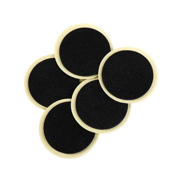 96 Pezzi Kit Riparazione Pneumatici Bici - Toppe In Gomma Rotonde E Quadrate - Foto 6