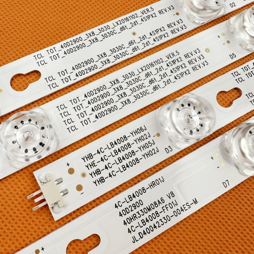ROEDE Bande LED Pour LED40D2900AS 40FB5426 40FB5446 40FC3221 40FD5416 40FD5426 YHA 4C LB4008 YH06J 40HR330M08A7 V1 JL.D40042330 004ES M (Size : 690mm