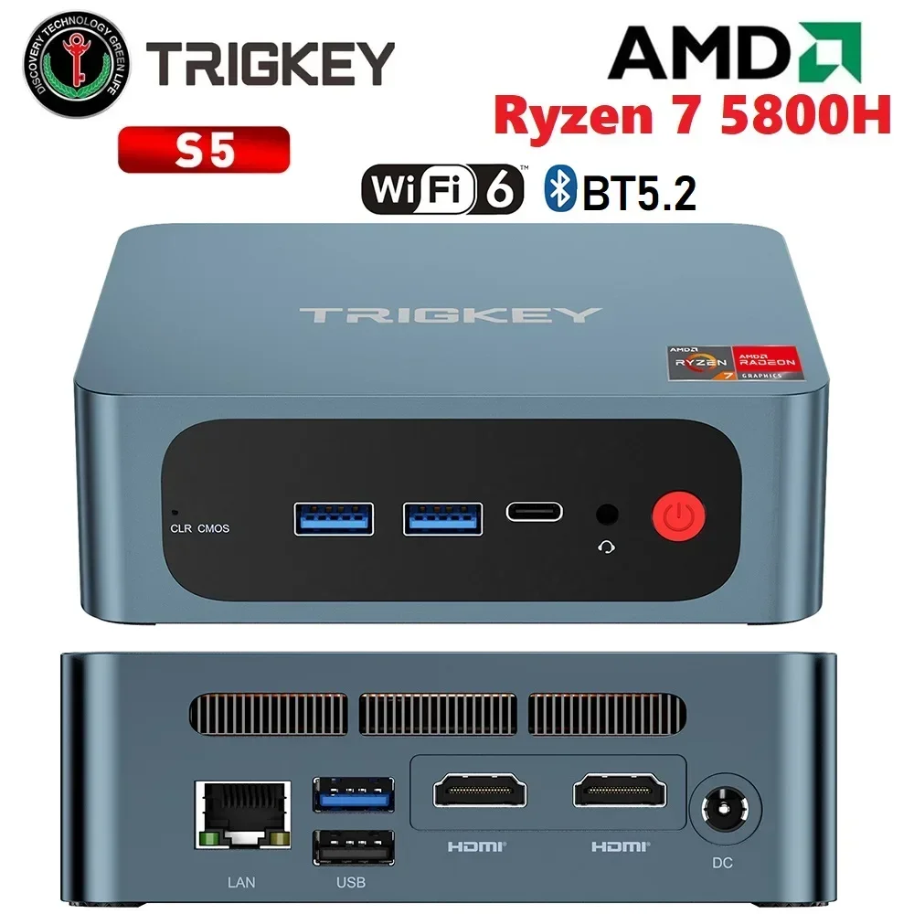 Trigkey S5 AMD Ryzen 5 Mini PC Review! Synthetic Benchmarks and Teardown 