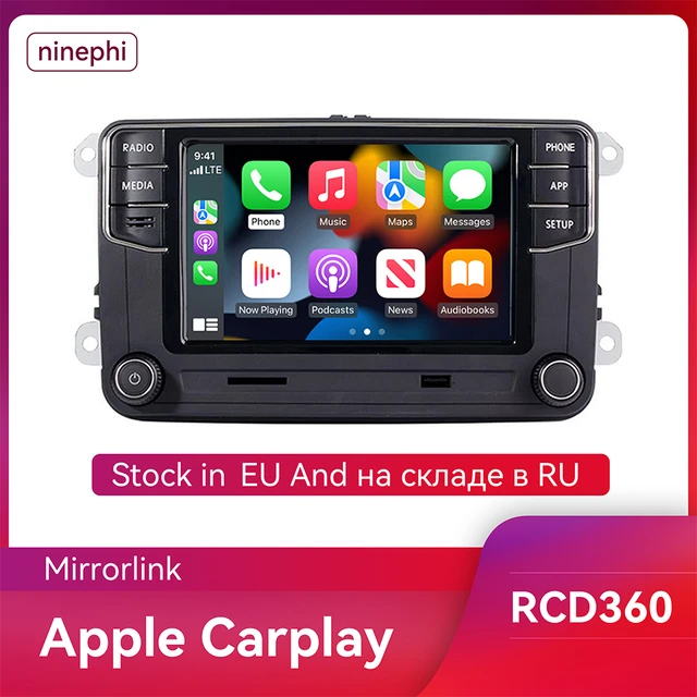 Volkswagen Polo 6C MQB RCD 360 Apple Carplay + Android Auto Radio