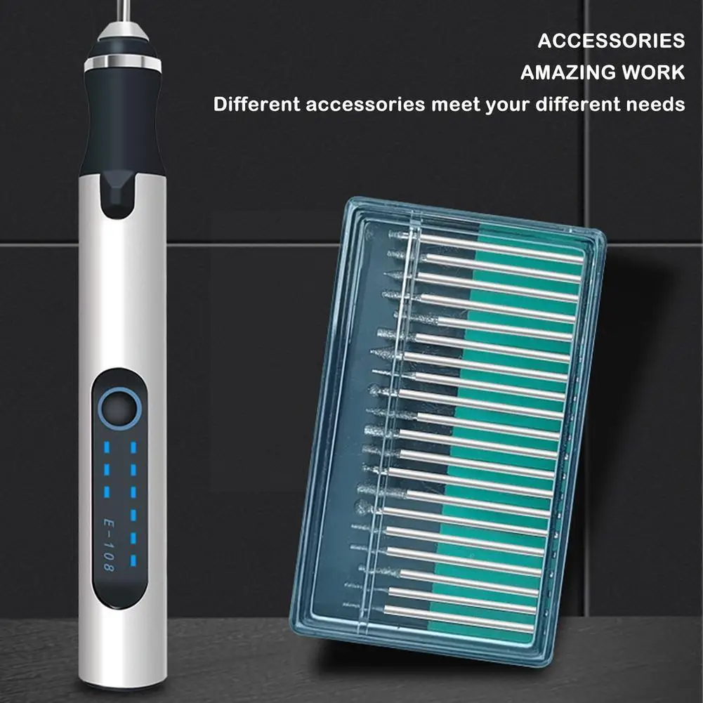 

Engraving Machines Mini Electric Engraver Etching Pen Cordless Rotary Tool for Jewelry Glass Wood Ceramic Metal Plastic U7T8