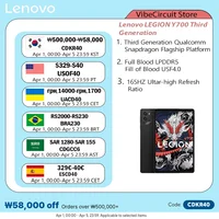Lenovo LEGION Y700 Third Generation 2025 8.8-inch Esports Tablet Snapdragon 8 2.5K Gaming Tablet Black