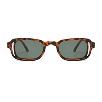 Lunettes de soleil rectangulaires de luxe pour femmes, ovales, vintage, de marque, carrées, protection UV400, pour hommes et femmes, anti-reflets 2