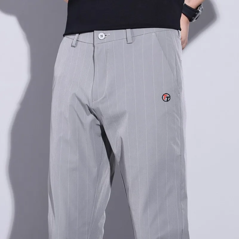 

High quality Apparel Men's Golf Pants Elasticity Quick Dry Men Golf Trousers Summer ultra thin Sweatpants Golf Wear Men Pants