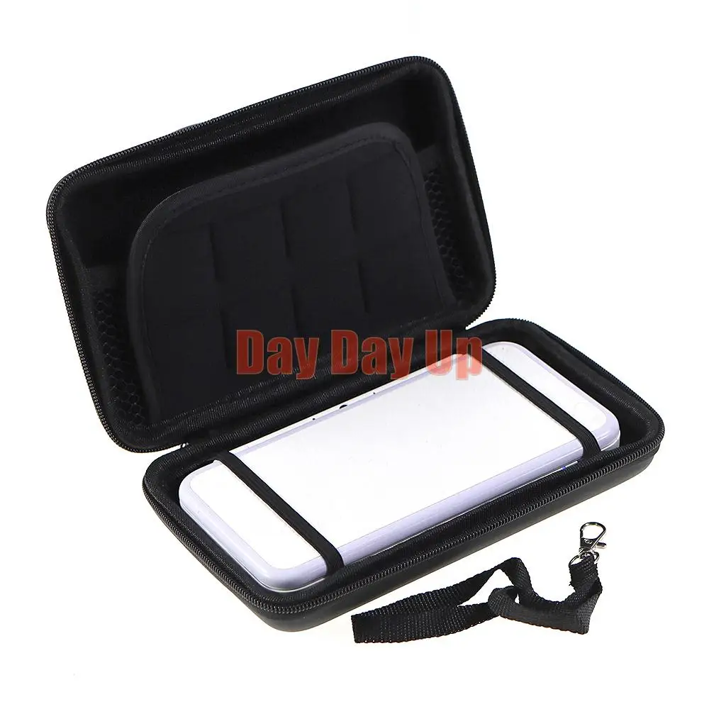 15PCS EVA 가방 게임 패드 보호 파우치 케이스, 끈 케이스 보호 홀더 가방 닌텐도 New 2dsxl ll