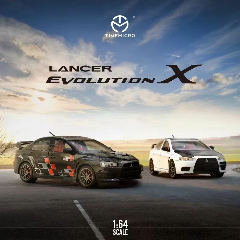 

Время Micro 1:64 модель автомобиля EVO Ver10.0 коллекция литой под давлением-покрытие RalliArt