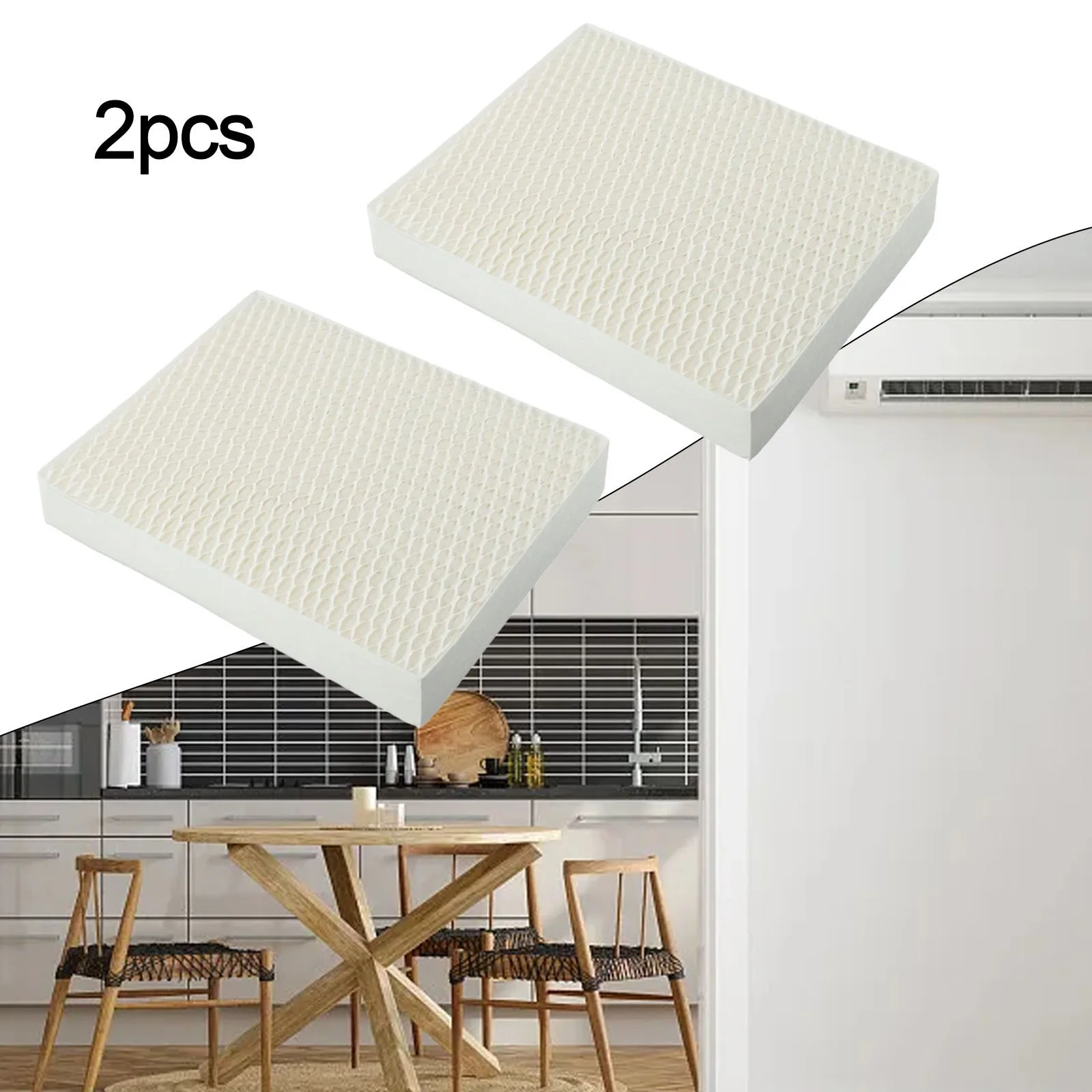 

2pcs Air Filter Humidifier Filter Replacement Accessories Household Supplies For Oskar O-030 O-031 17.3CMx22CMx3.5CM Filters