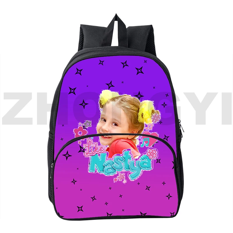 

3D Print Russia Like Nastya Backpack Children Anime Bookbag Mini Backpacks for School Teenagers Girls Like Nastya Anime Satchel