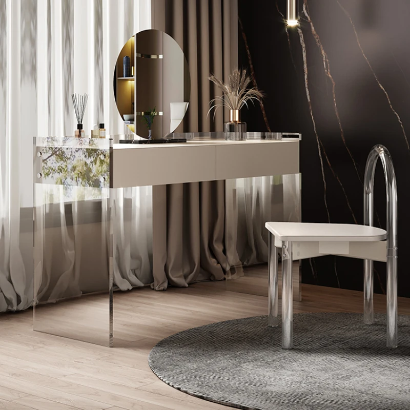 

Desk Comfortable Furniture Drawers Nail Salon Beauty Shoe Cabinet Storage Small Closet Nightstand Dressebord Items Cheap Makeup