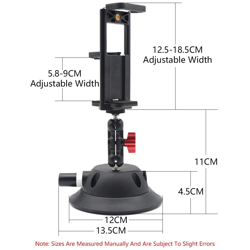자동차 앞 유리 마운트 홀더 스탠드, 태블릿 PC 스탠드 브래킷, 고프로 유리 흡입 컵, 액션 카메라, 스포츠 자동차 마운트 TV