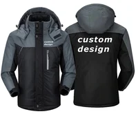 Outdoor Military Fleece Warm Hooded Windbreaker Men Coat Jackets 1