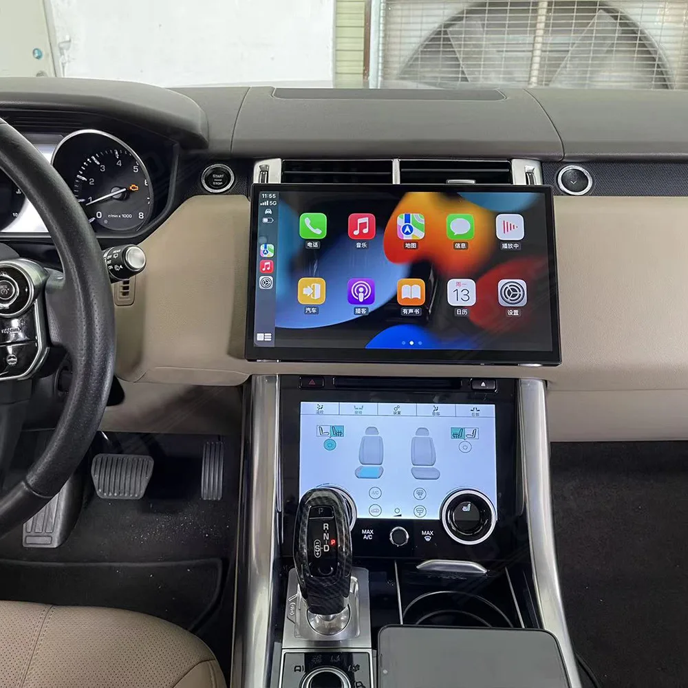 

Для Land Range Rover Sport Vogue Исполнительный автомобильный радиоприемник Android мультимедийный плеер Tesla IPS экран Carplay плата кондиционера