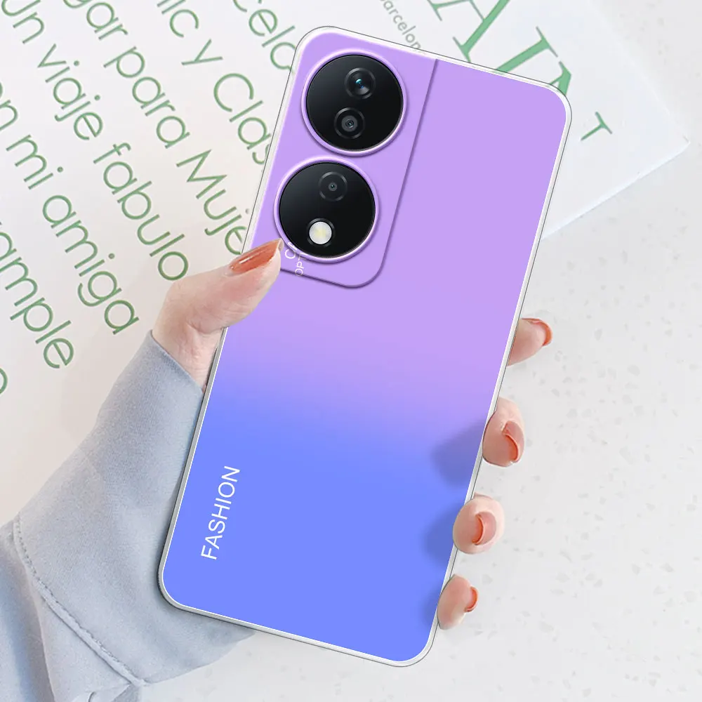 Clear Soft Silicone Protective Phone Case for Honor 90 – Transparent Smart Cover