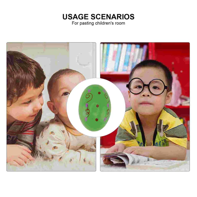 Wooden Egg Maracas Shakers Music Percussion Toy for Kids (Random Color) 2
