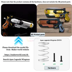 Bambu Lab Adjustable LED Lamp Kit - White/Cold/Warm Light DIY Set - 4pcs (Apex Legends)