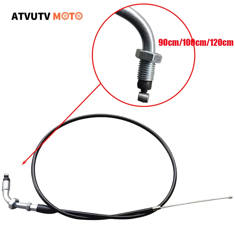 Cavo Acceleratore Piegato Per 50Cc 70Cc 90Cc 110Cc 125Cc 150Cc 200Cc 250Cc Pit Dirt Motor Bike Motocross Atv Accessori