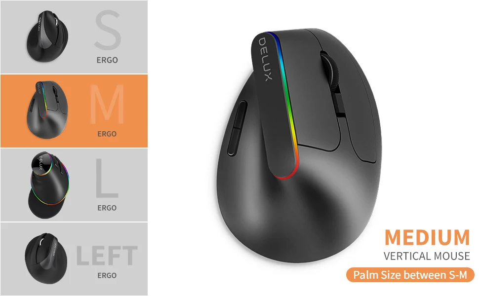 Bluetooth, 2.4G, 4000DPI, Jogos, Ratos para Laptop, PC