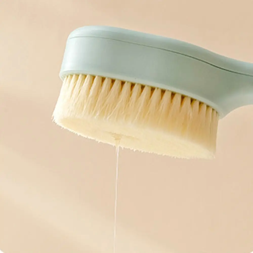 Description Picture 4 of itemLong Handle Shower Brush Comfortable Soft Hair Exfoliation Back Scrubber With Soap Dispenser Back Brush For Bathroom Home