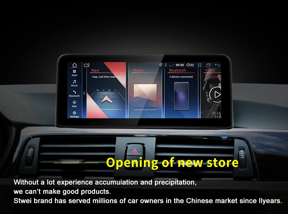 NEW ID8 Qualcomm 8Core 8G 128G Carplay Auto For BMW 3 Series F30 F31 F32 F33 F34