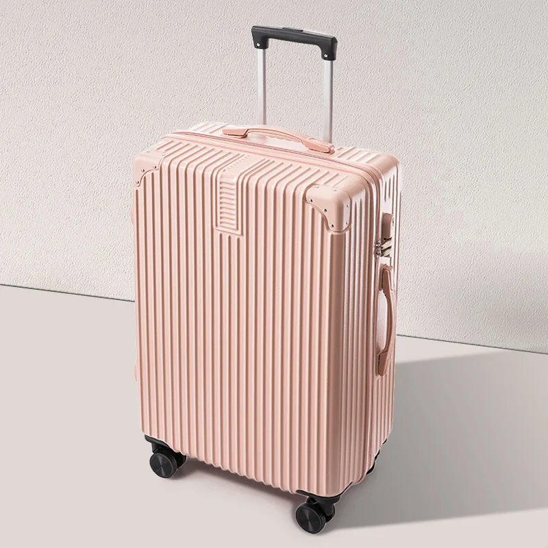 Retro aluminum frame suitcase luggage 5