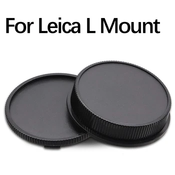 Set copriobiettivo per tappo posteriore o tappo corpo fotocamera o copriobiettivo per attacco Leica L / attacco T Sigma Panasonic