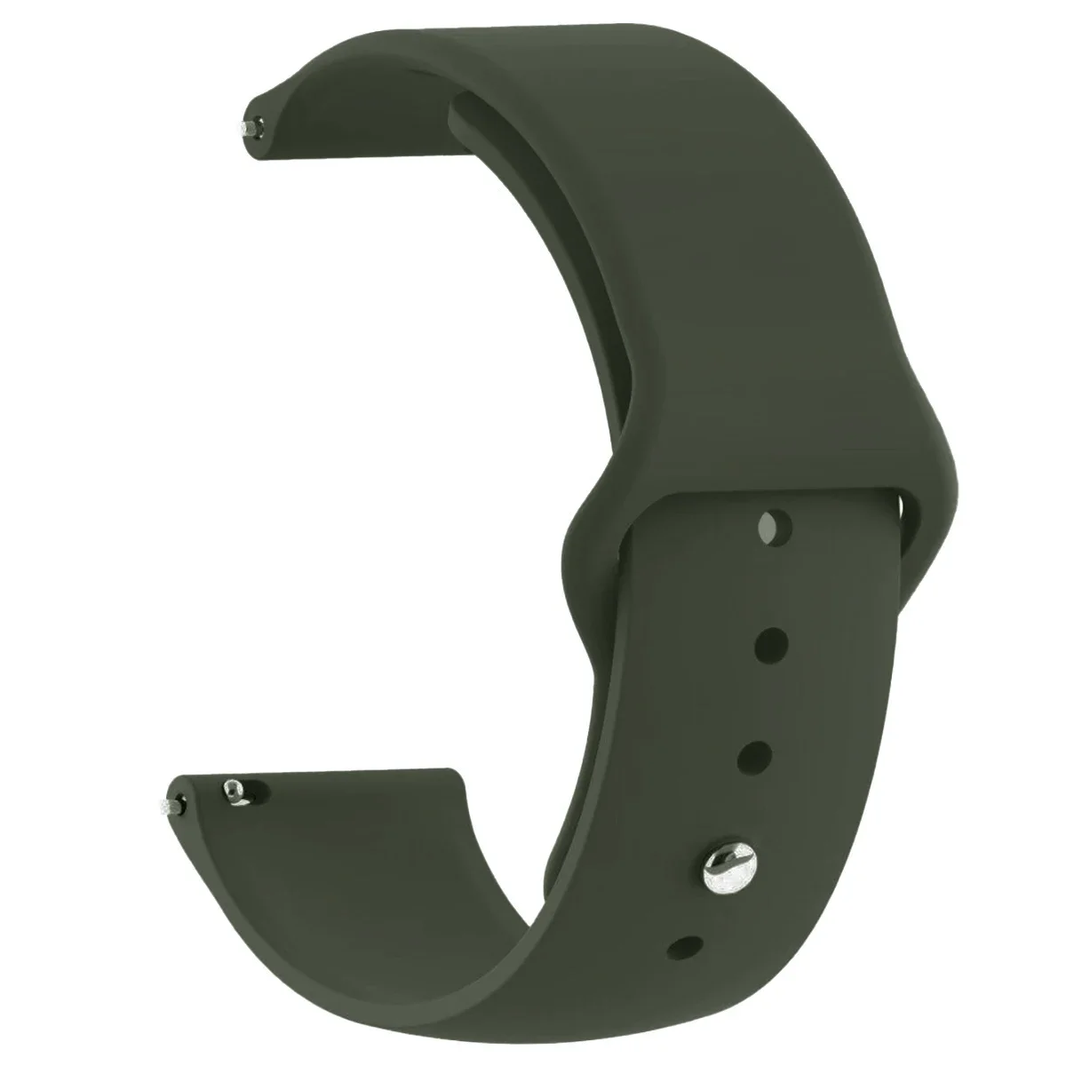 Breathable Silicone Sports Strap – 22mm Watchband
