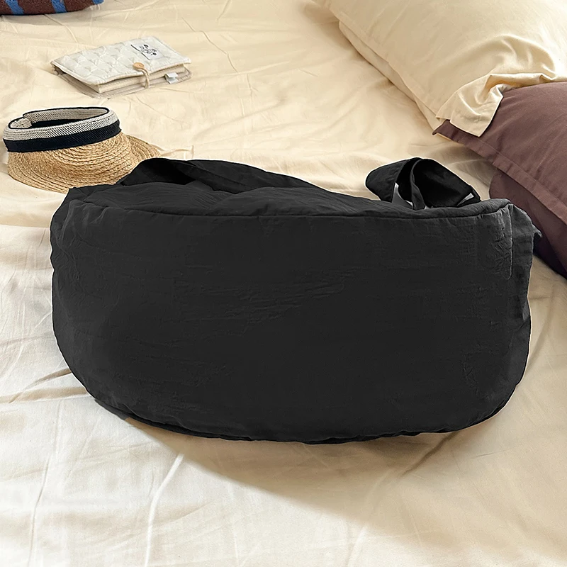 Neue Nylon-Umhängetasche für Damen, lässig, vielseitig, große Kapazität, leichte Reisetasche, einfache Mädchen-Büchertasche – Detail 28