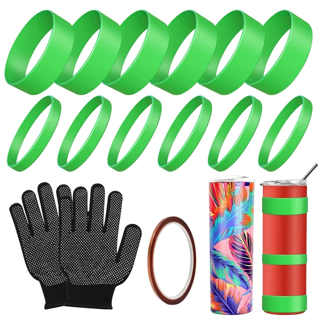 Silicone Bands For With Transfer Tapes Sublimation Accessories For